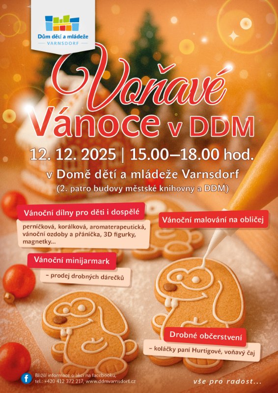 Voňavé Vánoce v DDM 2025
