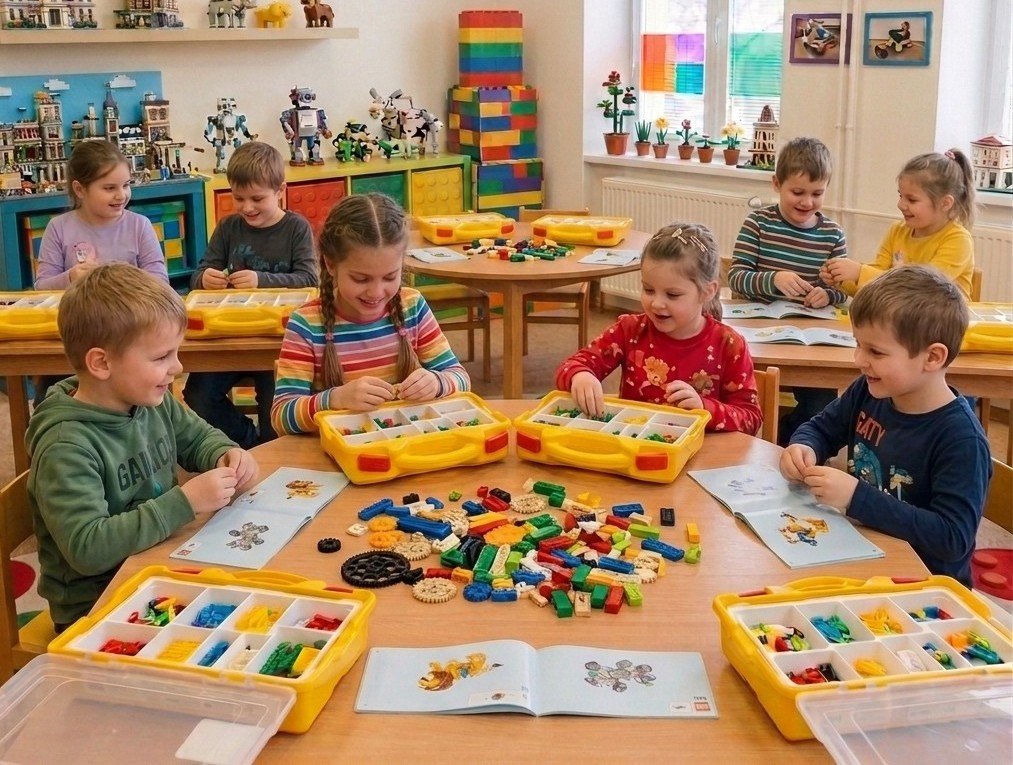 Malí LEGO inženýři